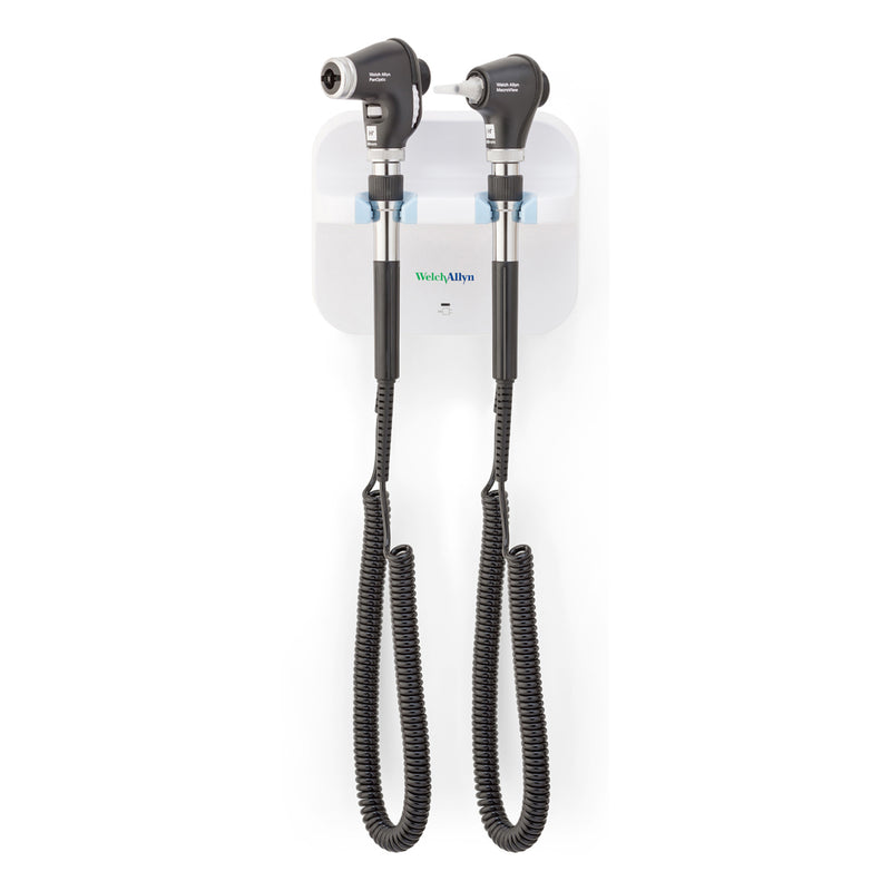 Hillrom GS777 Integrated Wall System, Panoptic Ophthalmoscope, Macroview Otoscope