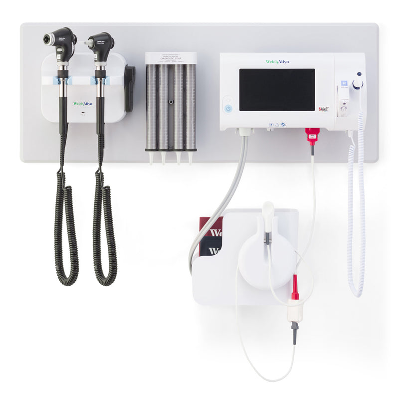 Hillrom GS777 Integrated Wall System, PanOptic Ophthalmoscope, Macroview Otoscope, iExaminer, for CSM