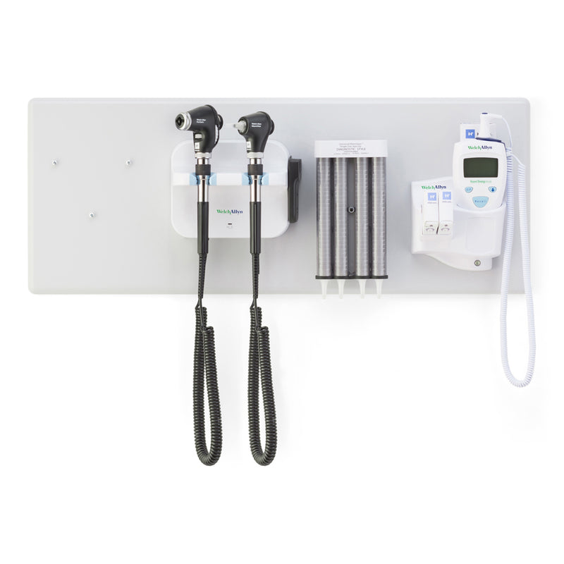 Hillrom GS777 Integrated Wall System, PanOptic Ophthalmoscope, Macroview Otoscope, iExaminer, with ST