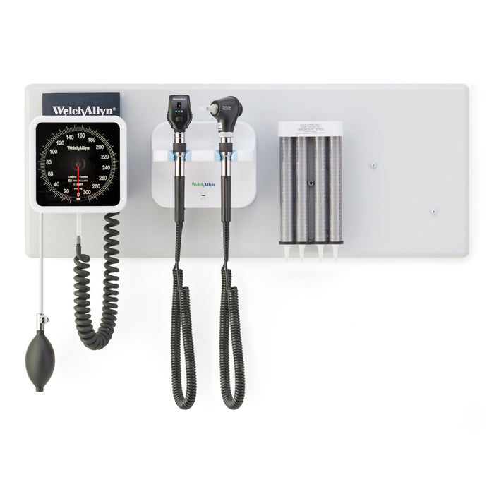 Hillrom GS777 Integrated Wall System, Macroview Otoscope, 117 LED, with BP