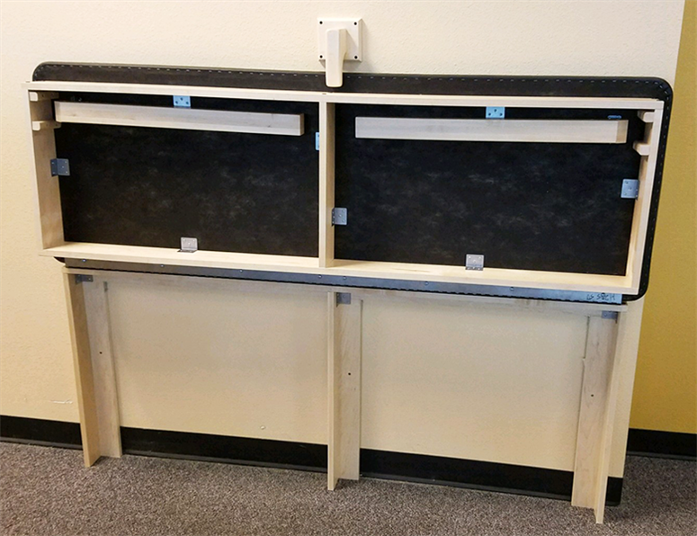 PHS Chiropractic Wall Mount Folding Treatment Table