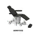 ADS Dental surgical chair AA6688 in light gray upholstery, with adjustable headrest and armrests, designed for dental procedures.
