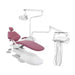 ADS Dental AJ18 Ergonomic Dental Operatory Package Chair Beyond 300, black with adjustable headrest and sleek design