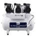 ADS AT1000 oil-free dental air compressor for dentistry, compact and professional with digital controls and air hose attachment.