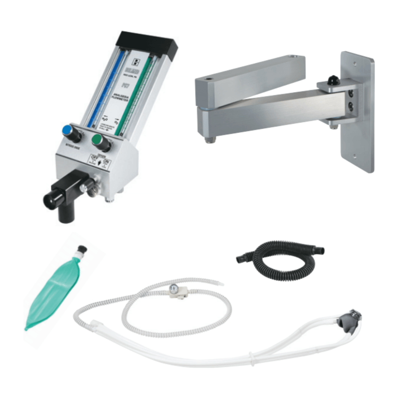 Flowmeter Syst W/ 8” Double Swivel Arm F403 - DENTAMED USA
