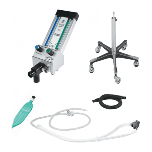 Flowmeter System with Mobile Stand F250 - DENTAMED USA