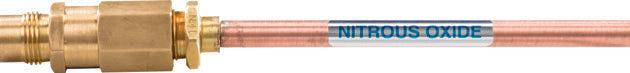 Belmed Oxygen and Nitrous Oxide Risers with Check Valve; representative model