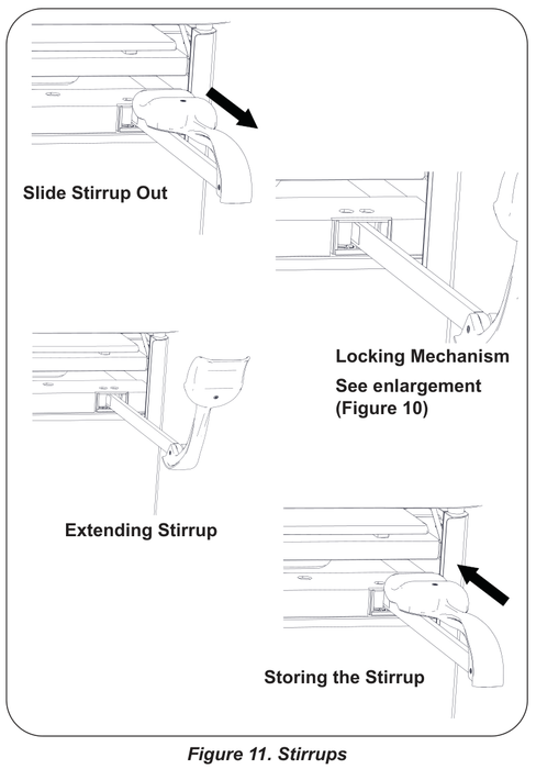 Brewer 3500148 — manufacturer illustration of installed accessory; table not included