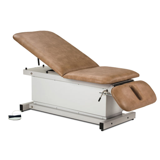 Clinton Power XL 600 Shrouded Table with Adjustable Backrest and Drop Section – 81399