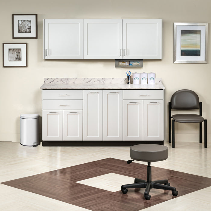 Clinton 8672-MW Ready Room My Way, 72" Fashion Finish Cabinetry Suite