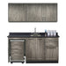 Clinton 158066ML 66" Fashion Finish Wall and Base Wall and Base Cart-Mate Cabinet/Cart Left