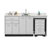 Clinton 48072MR 72" Cart-Mate Cabinet/Cart Right
