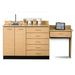 Clinton 8048-99 Base Cabinet Set with 2 Doors, 5 Drawers and Desk