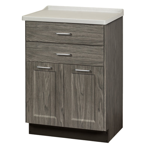 Clinton 8822-AF Fashion Finish Molded Top Treatment Cabinet with 2 Doors and 2 Drawers