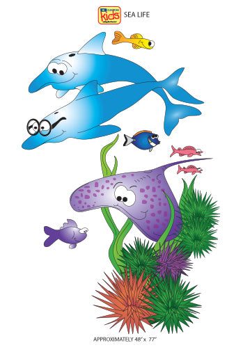 Clinton Sea Life Wall Sticker – 08-CC