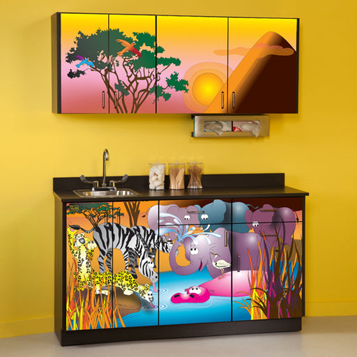 Clinton Serengeti Sunrise Cabinets – 6151-BW