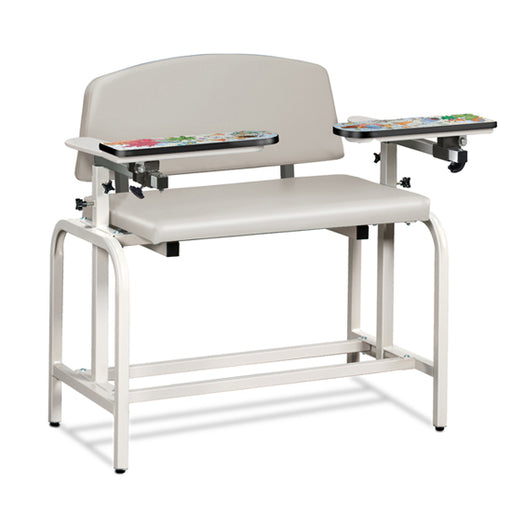 Clinton Pediatric Series/Aquarium, Extra-Wide, Blood Drawing Chair – 66099-AQ