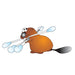 Clinton Swab Beaver Graphic – 9741