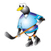 Clinton Hockey Penguin Graphic – 9744