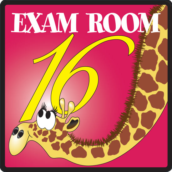 Clinton Exam Room 16 Sign – EX16
