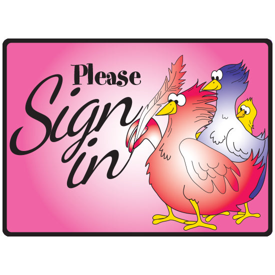 Clinton Please Sign In Sign – EX24