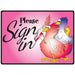 Clinton Please Sign In Sign – EX24