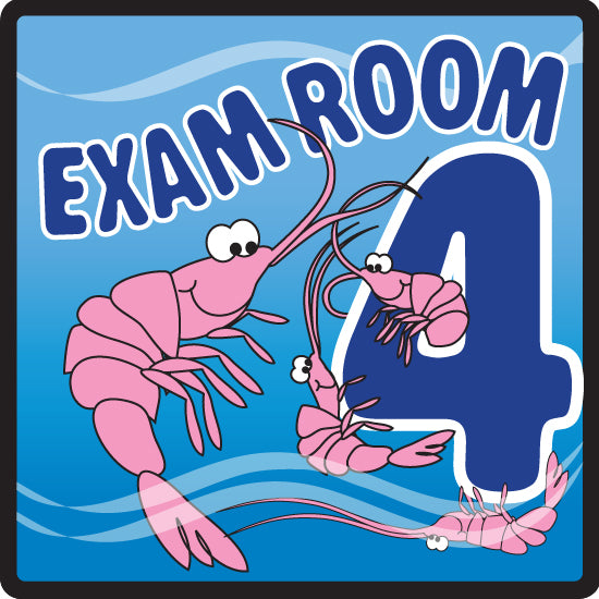 Clinton Ocean Series Exam Room 4 Sign – EX4-O