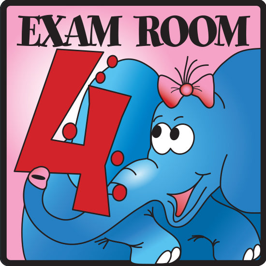 Clinton Exam Room 4 Sign – EX4