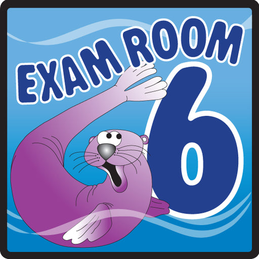 Clinton Ocean Series Exam Room 6 Sign – EX6-O