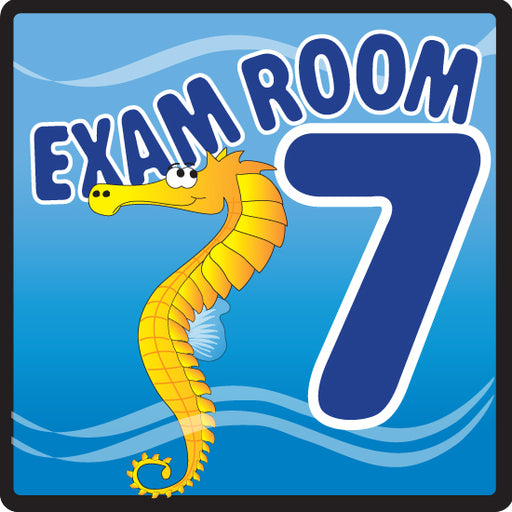 Clinton Ocean Series Exam Room 7 Sign – EX7-O