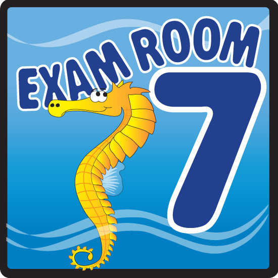 Clinton Ocean Series Exam Room 7 Sign – EX7-O