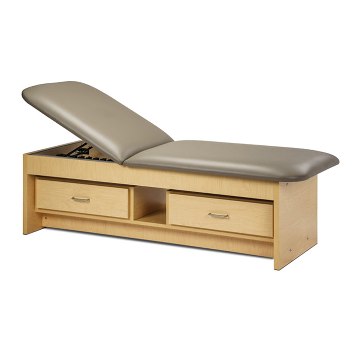 Clinton 3913-27 KD Panel Leg Series Couch with Drawers
