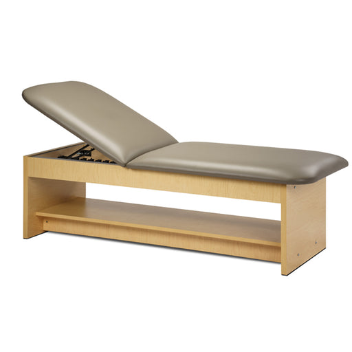 Clinton 3920-27 KD Panel Leg Series Couch with Shelf