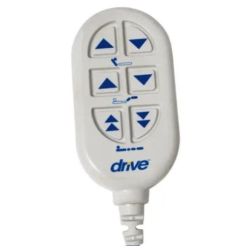 Drive Medical Full Electric Low Height Bed with rails & innerspring mattress 15001ABV Homecare & Hospital Beds 