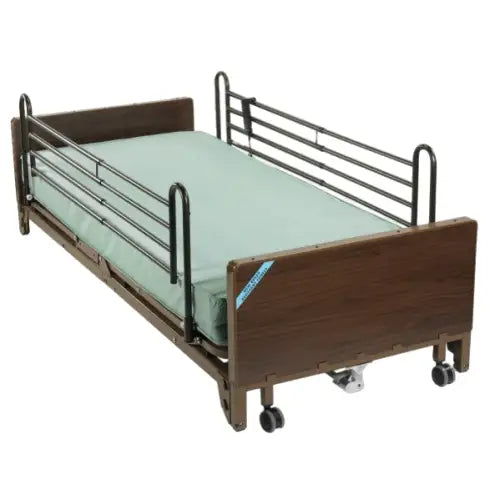 Drive Medical Full Electric Low Height Bed with rails & innerspring mattress 15001ABV Homecare & Hospital Beds 