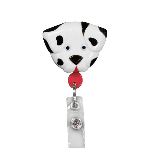Pedia Pals Dalmatian Dog Retractable Id Tag