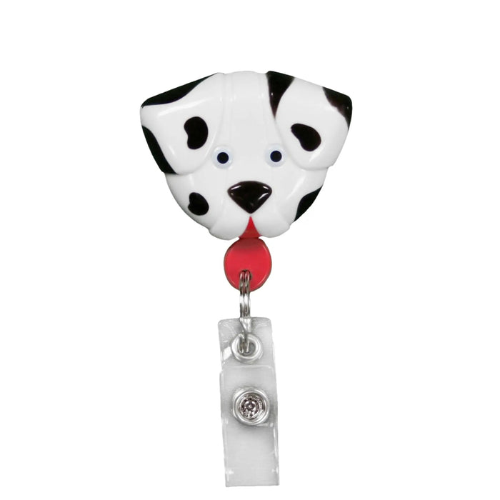 Pedia Pals Dalmatian Dog Retractable Id Tag