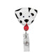 Pedia Pals Dalmatian Dog Retractable Id Tag