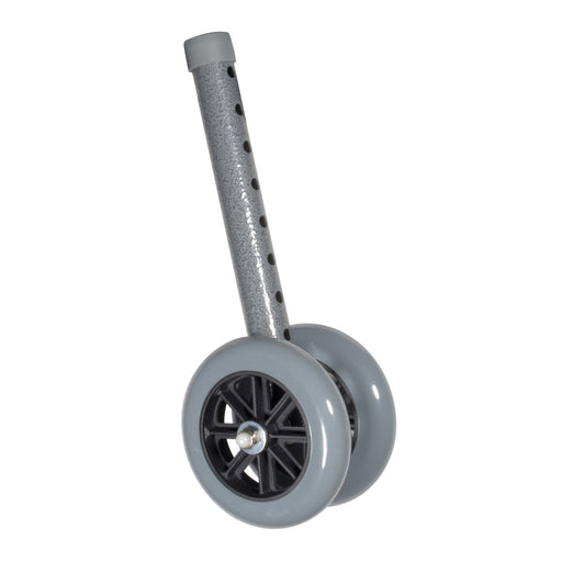 Drive Medical 5 Bariatric Walker Wheels With Two Sets Of Rear Glides — 10118SV