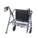 Drive Medical Go-Lite Bariatric Steel Rollator — 10215BL-1