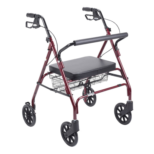 Drive Medical Go-Lite Bariatric Steel Rollator — 10215RD-1