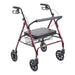 Drive Medical Go-Lite Bariatric Steel Rollator — 10215RD-1