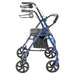 Drive Medical Durable 4 Wheel Rollator with 7.5 — 10257BL-1
