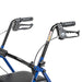 Drive Medical Durable 4 Wheel Rollator with 7.5 — 10257BL-1