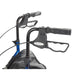 Drive Medical Deluxe 3 Wheel Aluminum Rollator, 7.5 — 10289BL