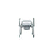 Drive Medical Steel Drop-Arm Commode with Wheels and Padded Armrests — Case Of 2 — 11101W-2