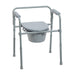 Drive Medical Folding Steel Commode — Case Of 2 — 11148-1