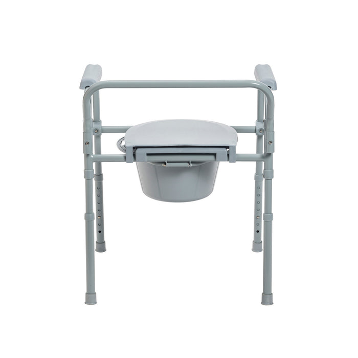 Drive Medical Folding Steel Commode — Case Of 2 — 11148-1