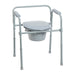 Drive Medical Folding Steel Commode — 11148N-4