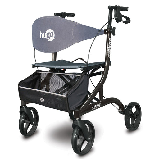 Drive Medical Hugo eXplore Side-Fold Rolling walker with a Seat — 700-977